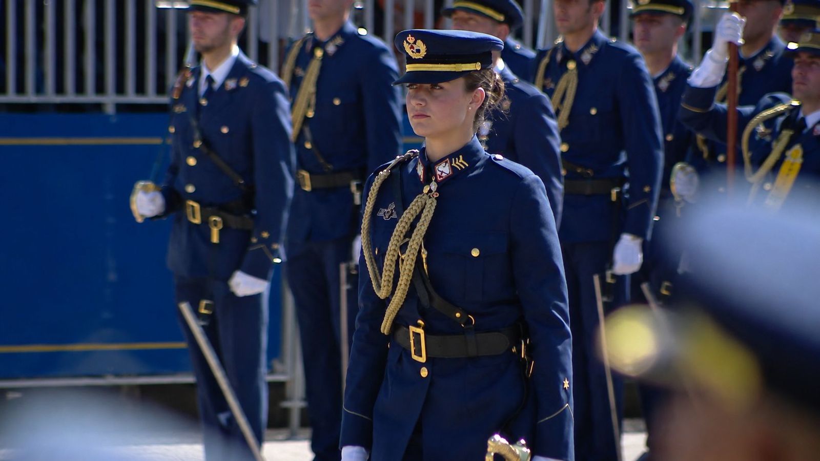 La princesa Leonor culmina su formación militar con la Gran Cruz del Mérito Aeronáutico