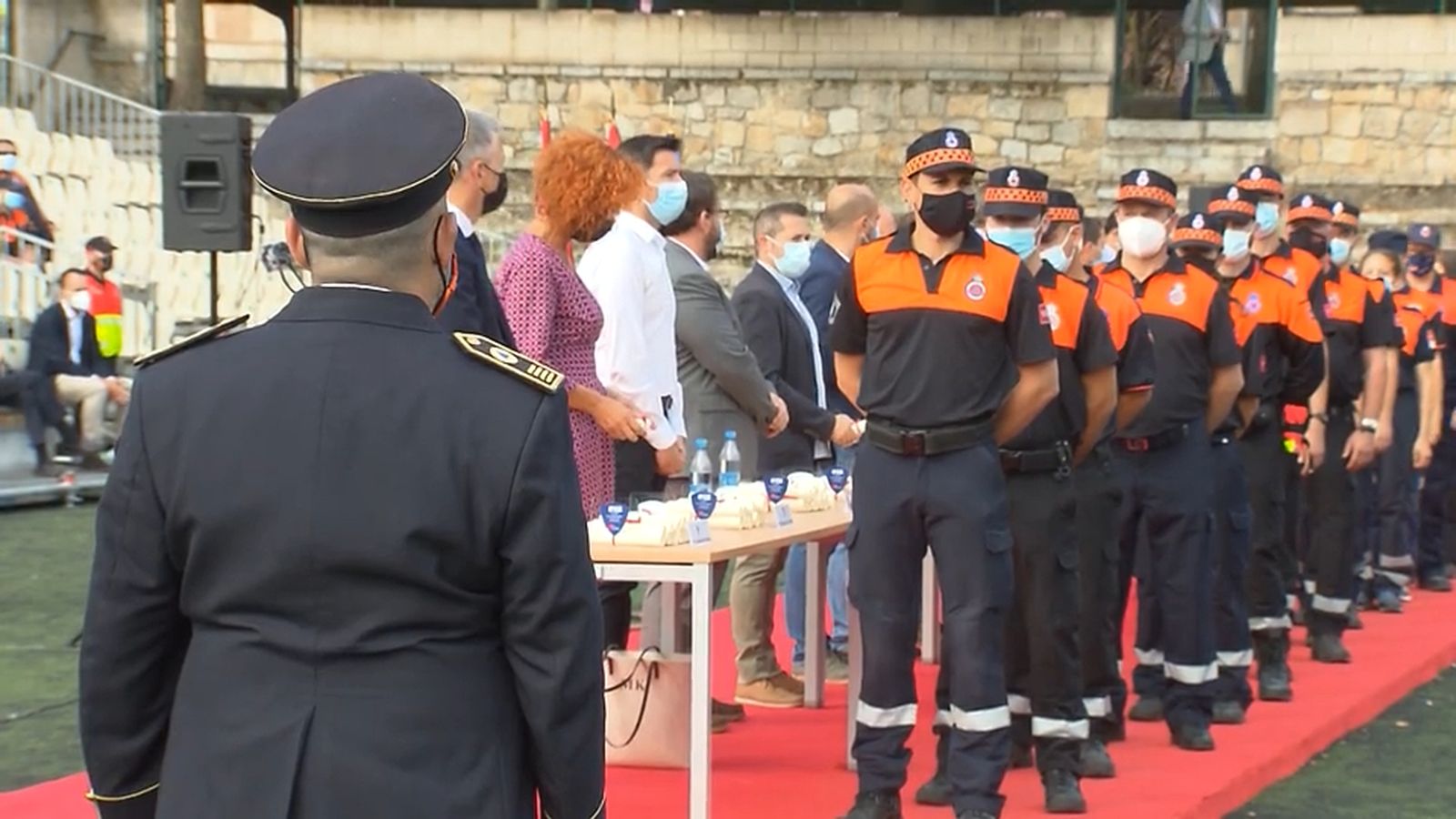 Clausura curso de Protección Civil