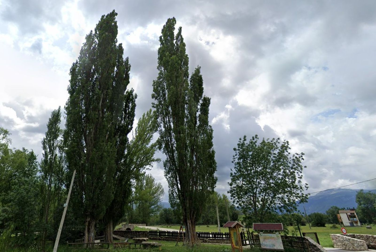 Paisaje de Alameda del Valle, en la Sierra de Guadarrama