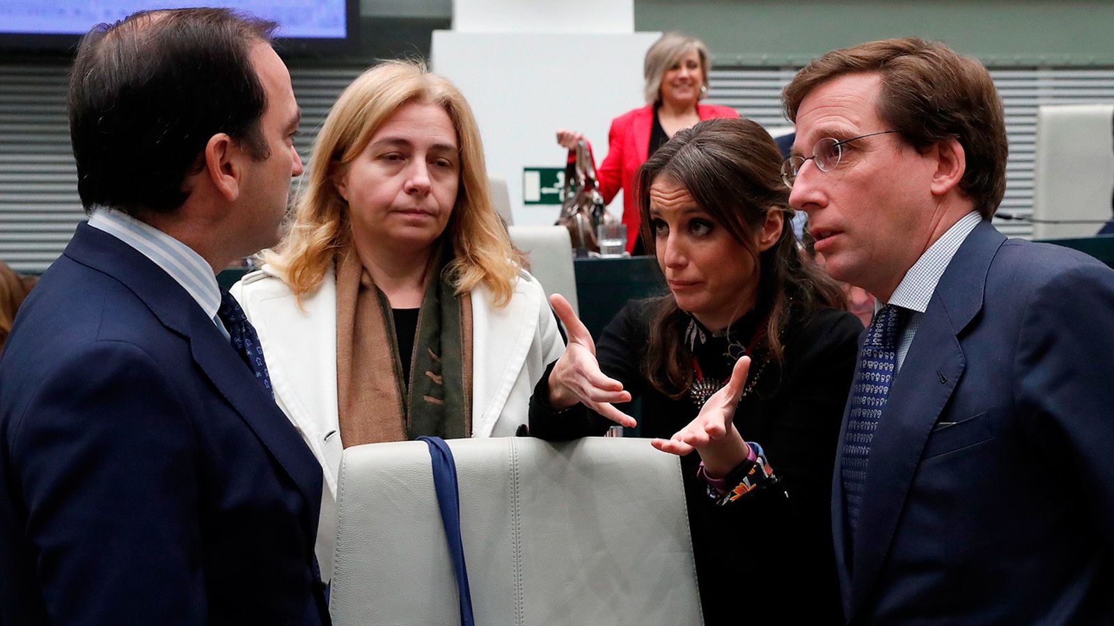 Pleno del Ayuntamiento de Madrid para aprobar sus presupuestos para 2020