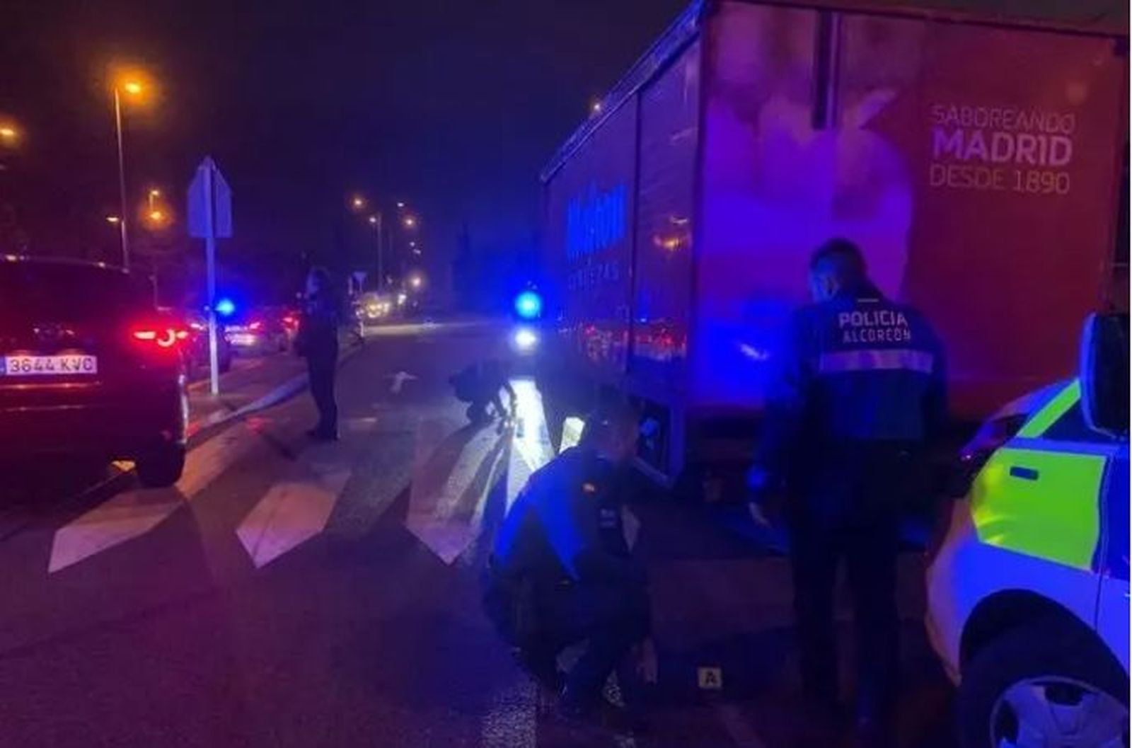 Accidente en Alcorcón