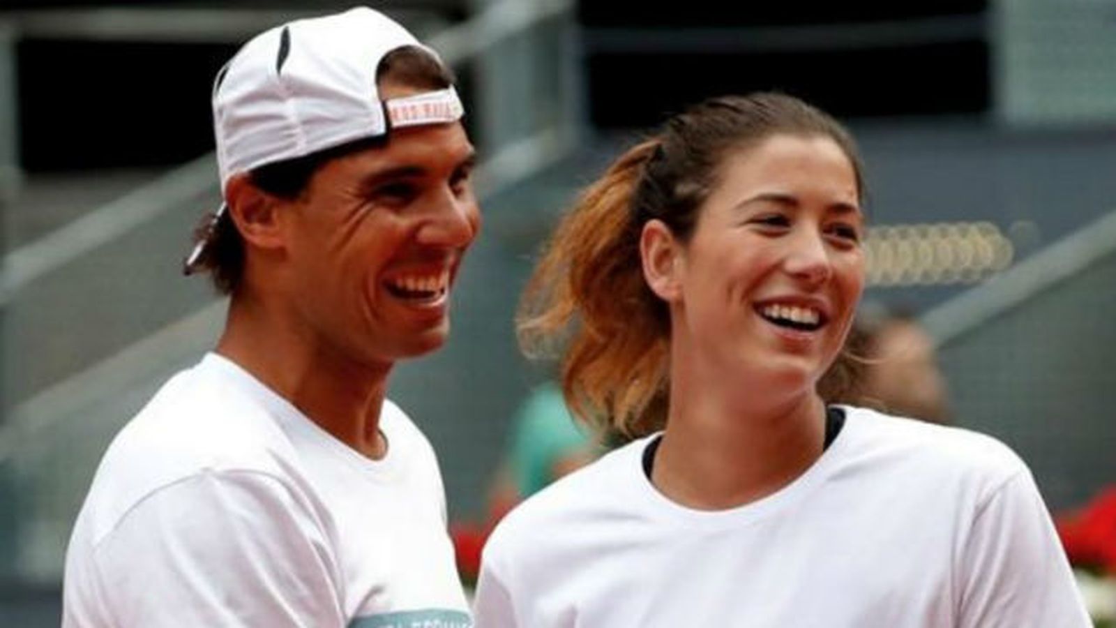 Rafa Nadal y Garbiñe Muguruza