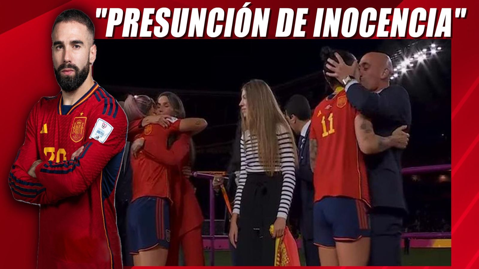 Carvajal: "Como jugador no puedo ponerle ninguna pega a Rubiales"