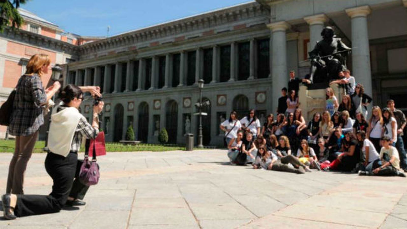 Turistas en Madrid