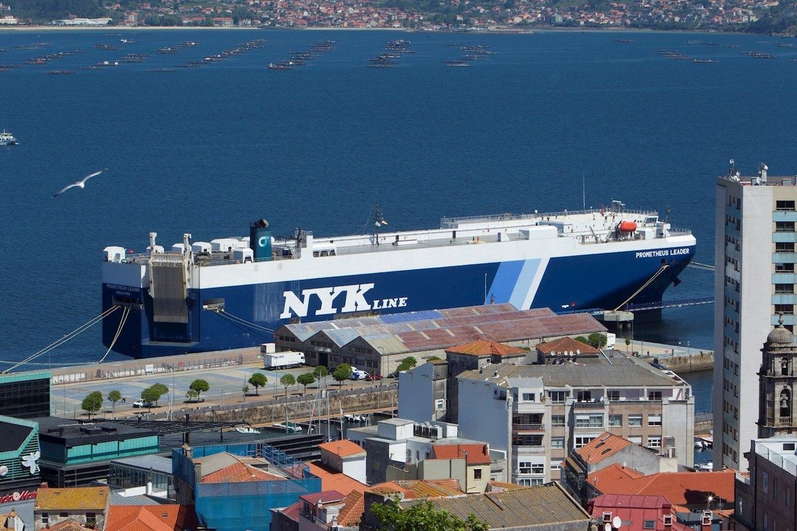 Alerta por la variante india del covid-19 en un barco en un puerto gallego