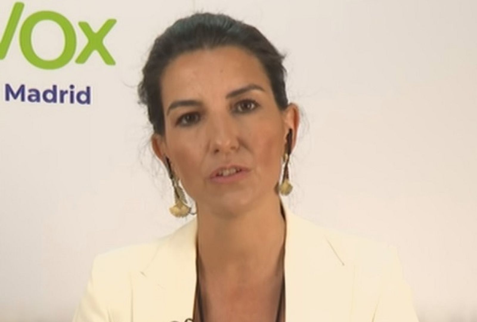 Rocío Monasterio, portavoz de Vox en la Asamblea