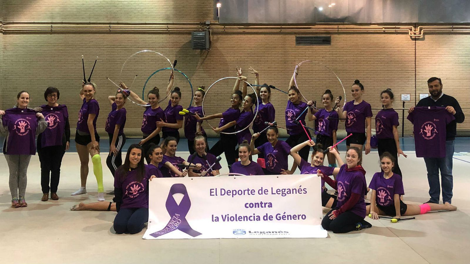 Equipo de gimnasia rítmica de Leganés