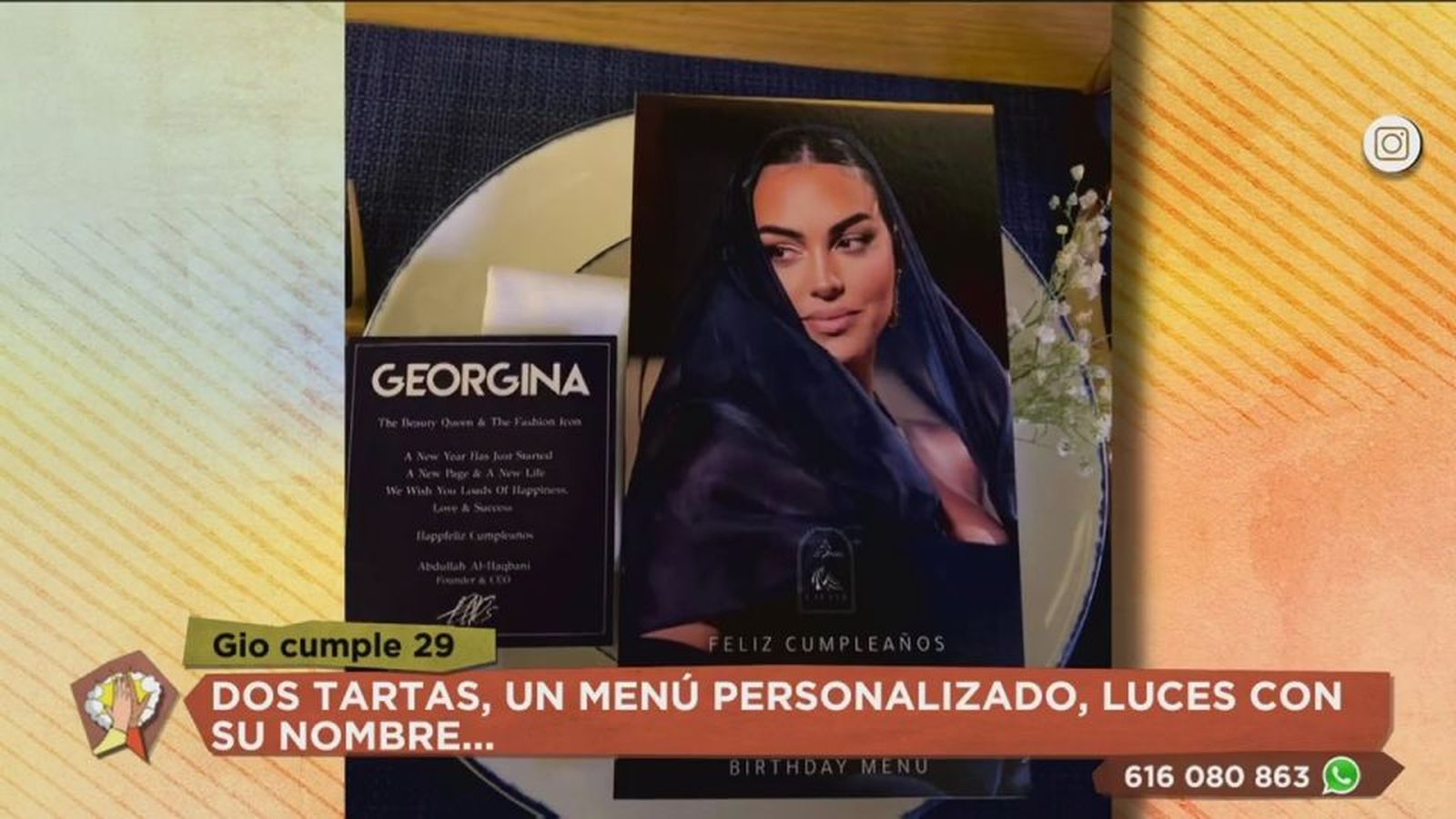 Así fue el lujoso cumpleaños de Georgina Rodríguez