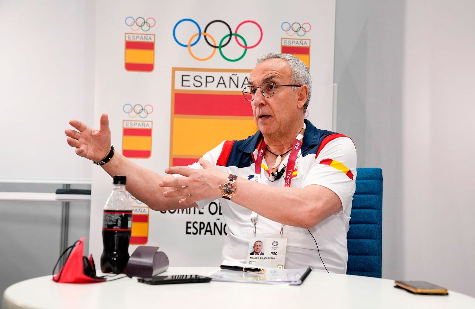 Alejandro Blanco, presidente del Comité Olímpico Español (COE)