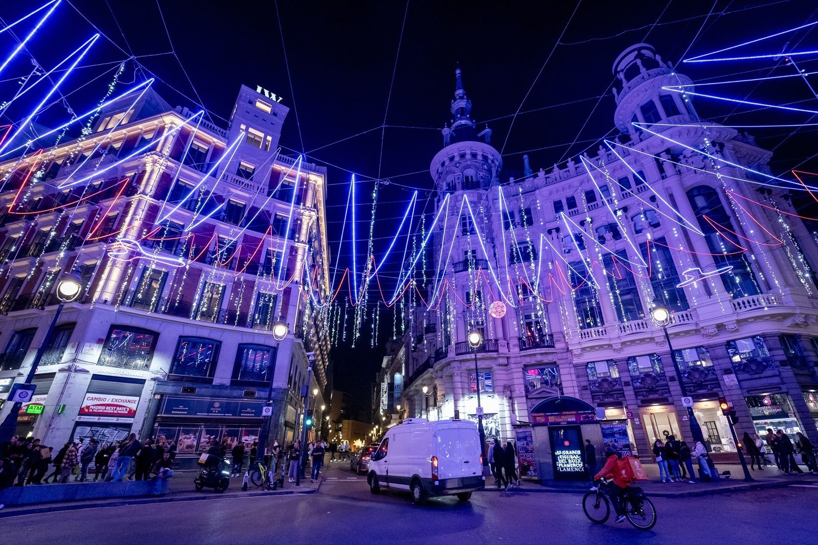 Luces de Navidad 2024 en Madrid
