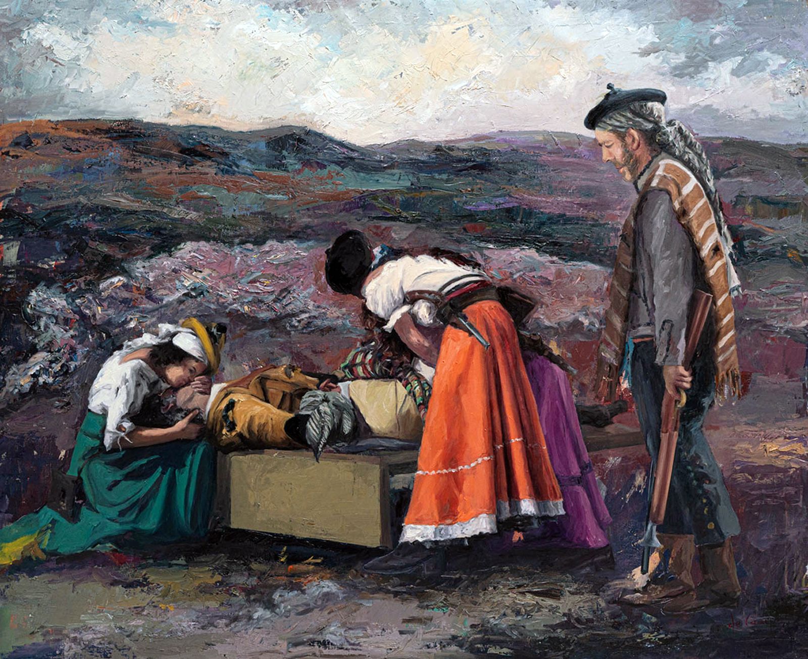 Obra perteneciente a la exposición