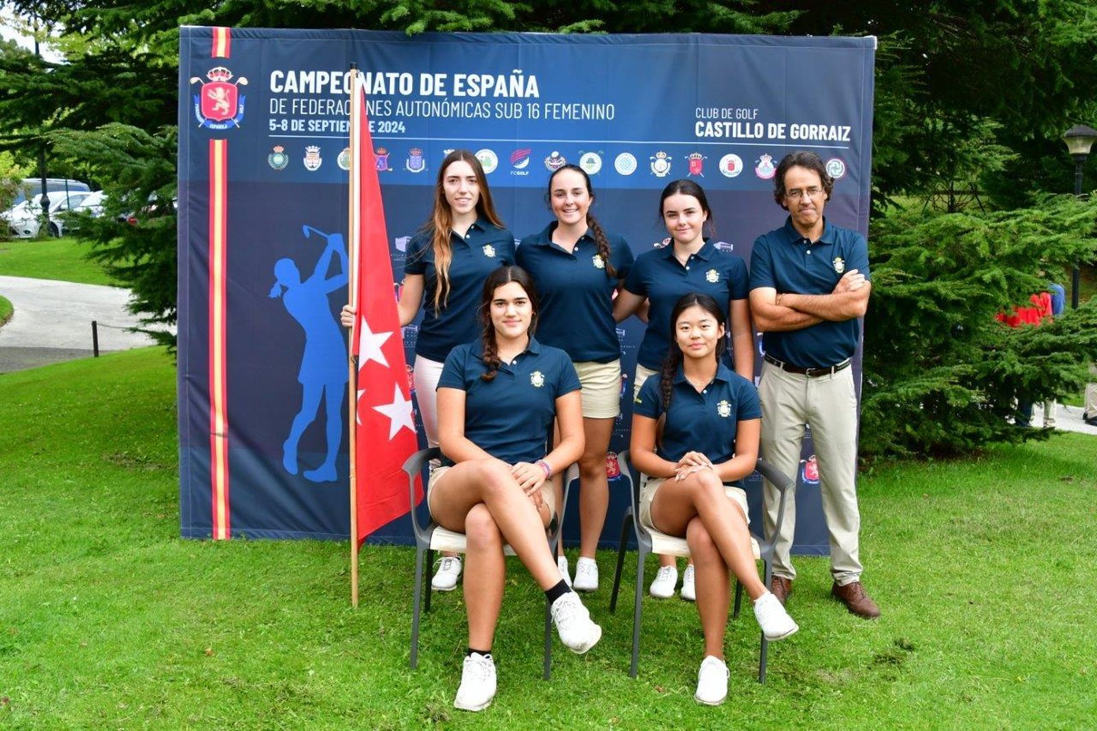 Equipo de Madrid Sub'16 Femenino de golf