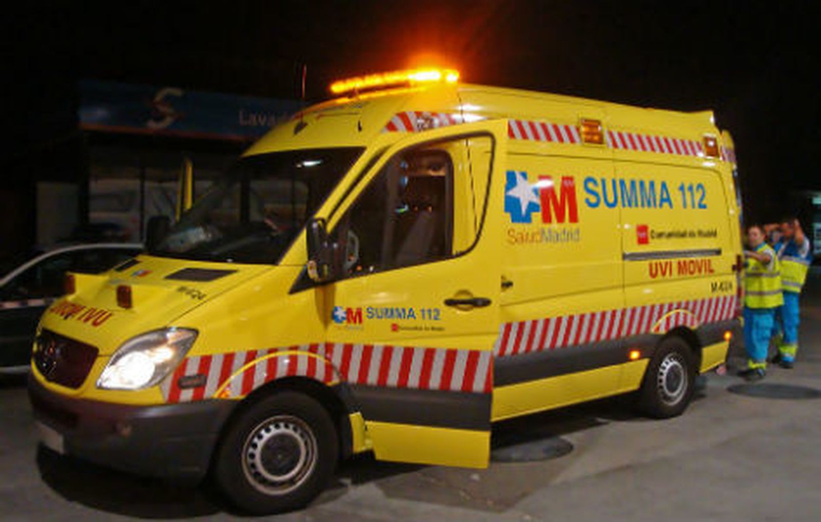 Ambulancia del SUMMA 112