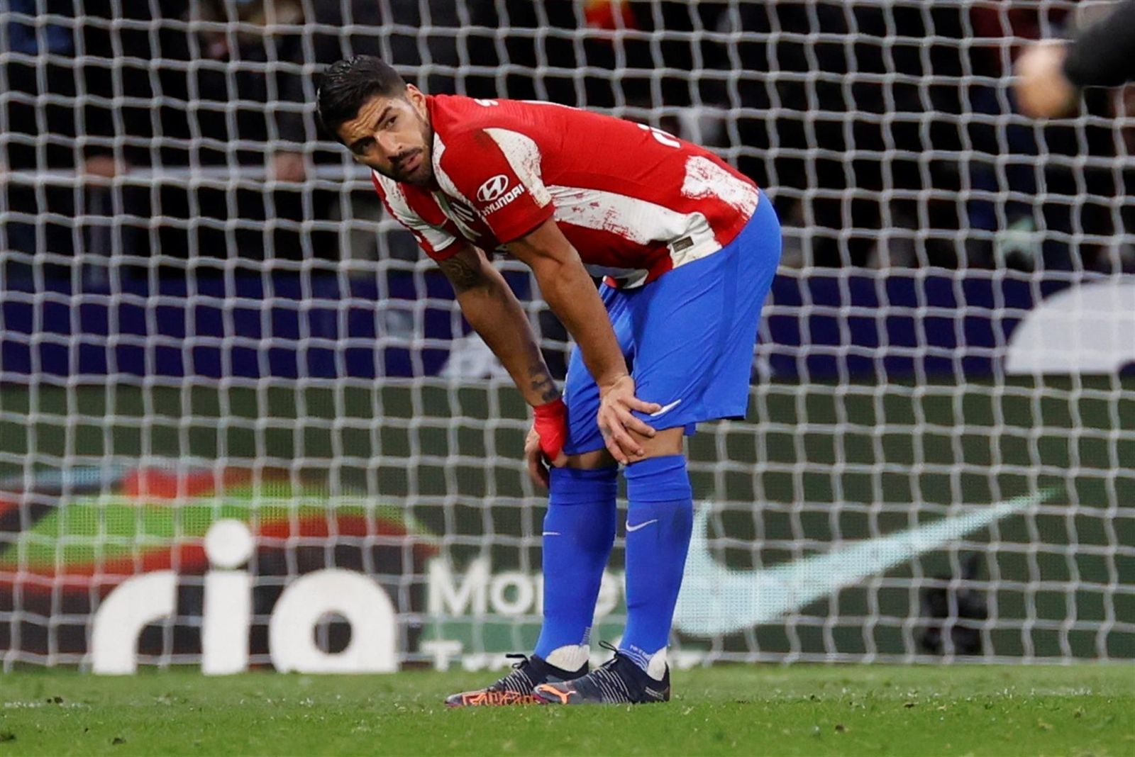 El delantero del Atlético de Madrid Luis Suárez