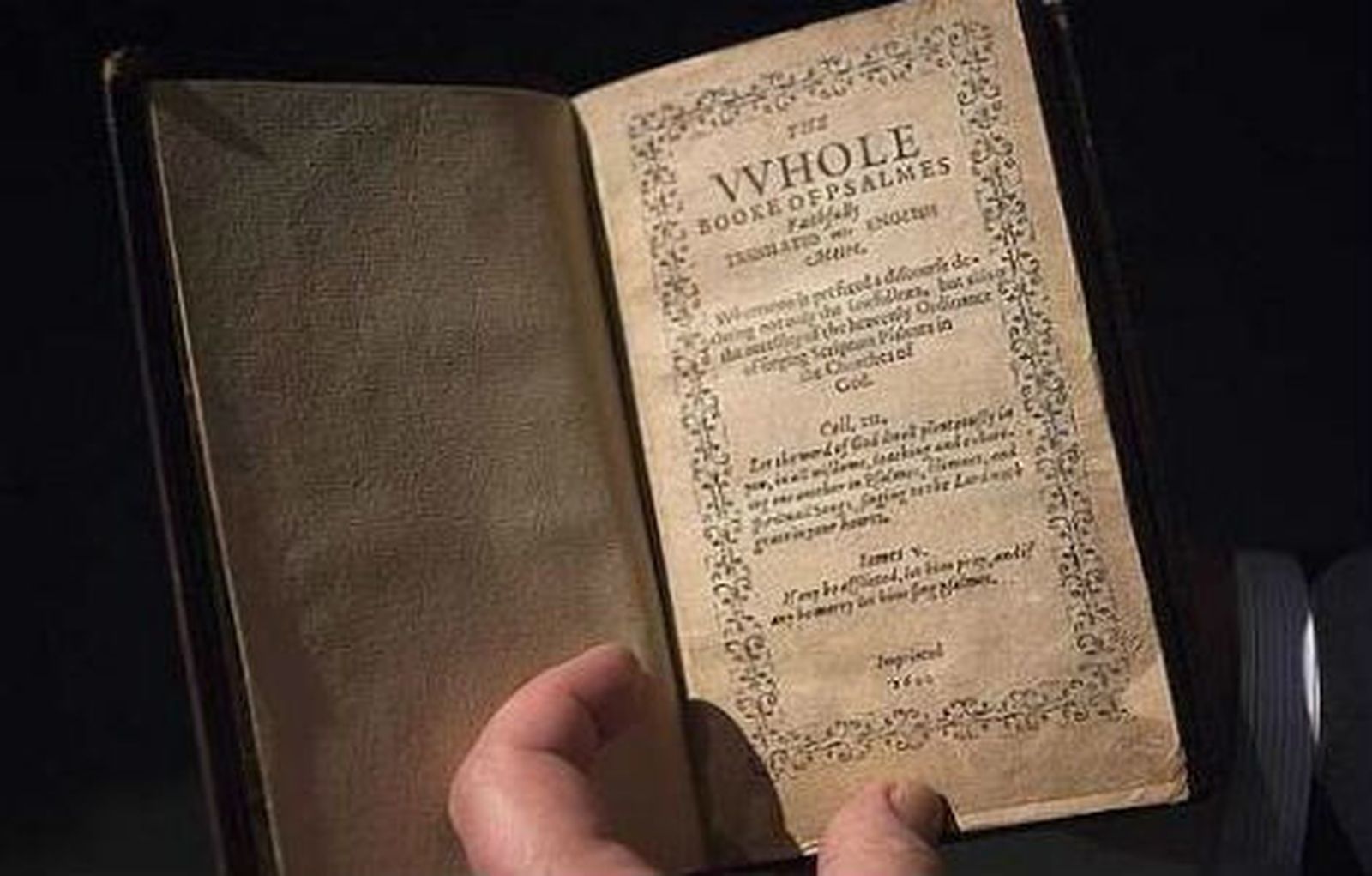 El primer libro impreso en EEUU