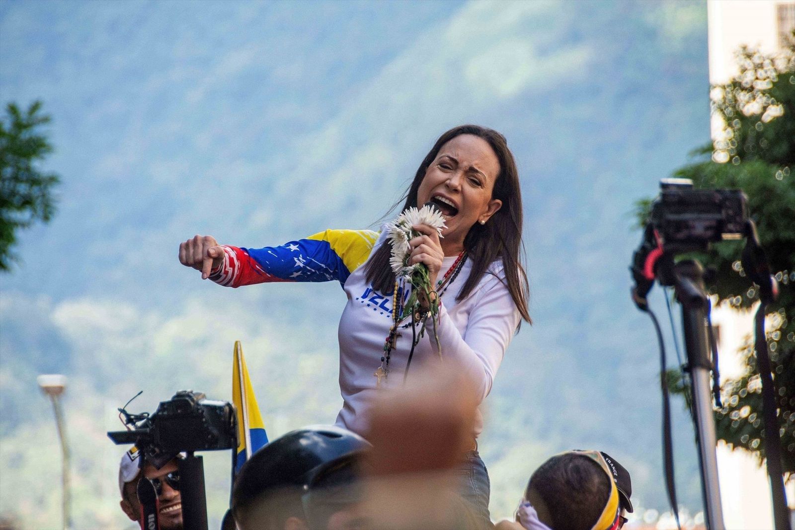 Corina Machado llama a la diáspora venezolana a celebrar su Nobel de la Paz