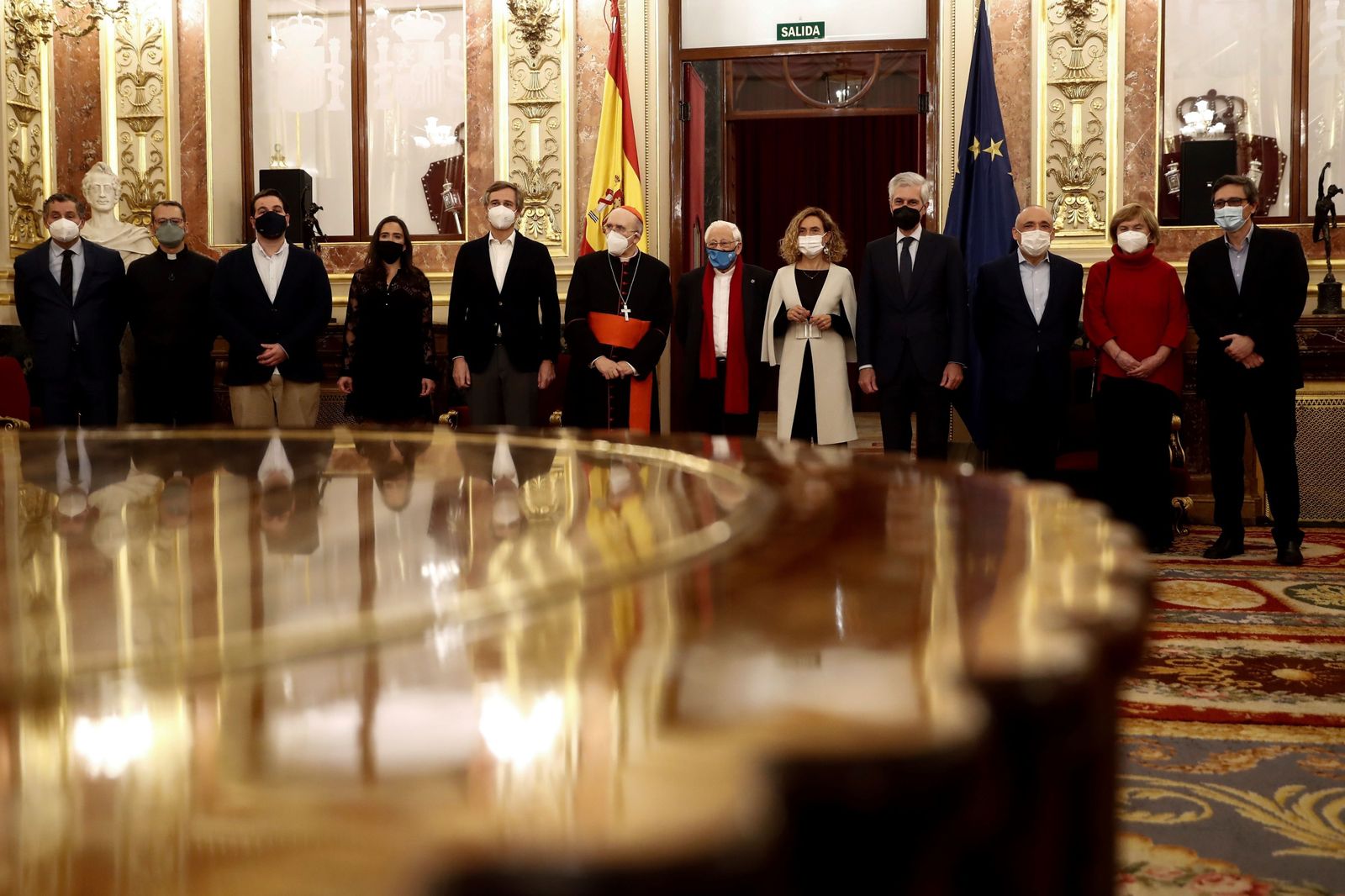 El Congreso abrió sus puertas para la tradicional cena de Nochebuena de Mensajeros de la Paz