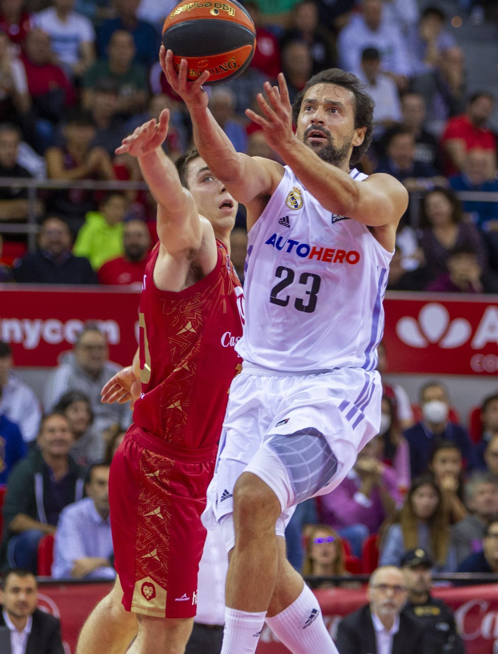 El base del Real Madrid Sergio Llull