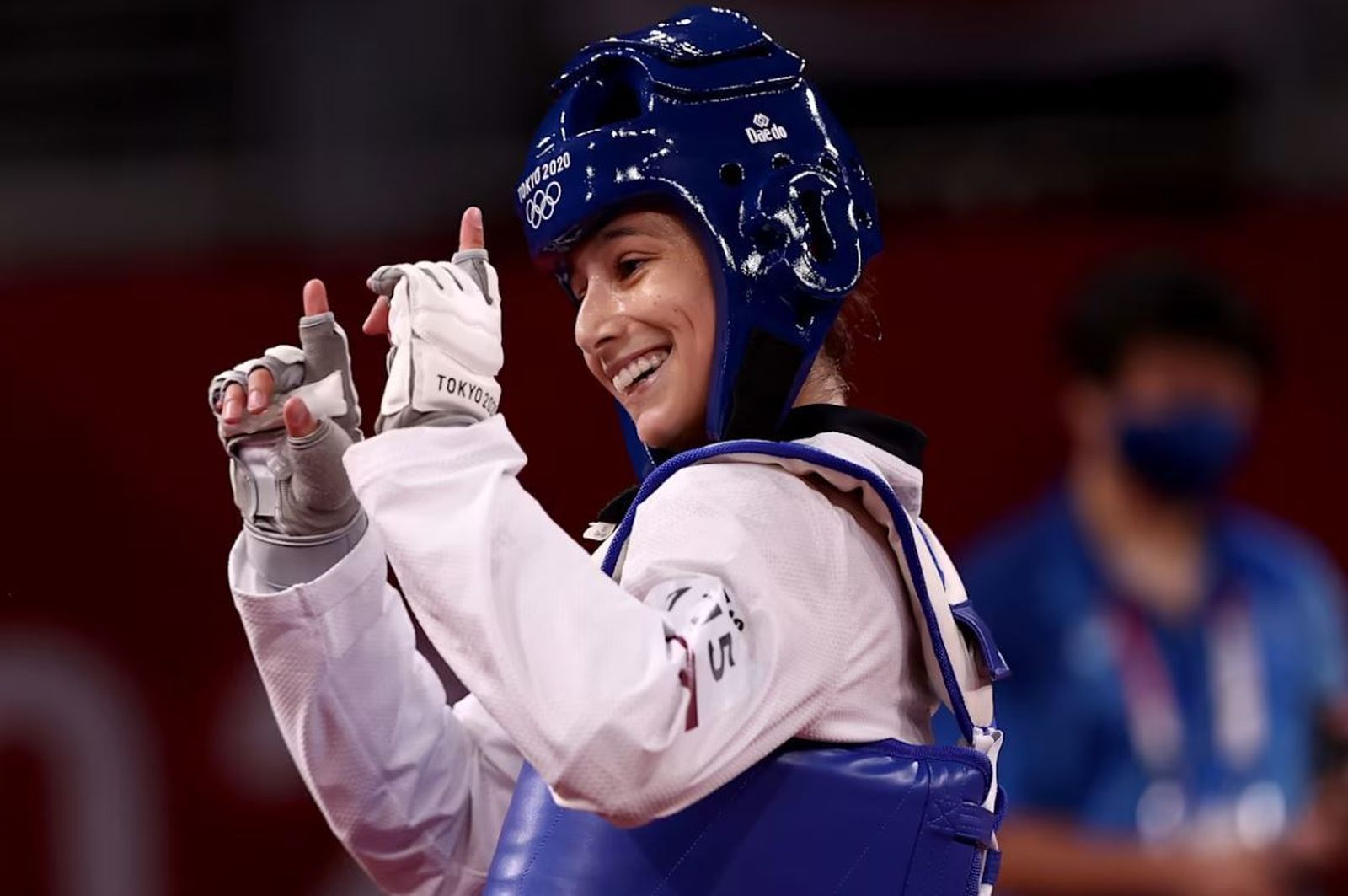 (No borrar)  La técnica letal  de Adriana Cerezo, campeona de Europa en taekwondo, en París