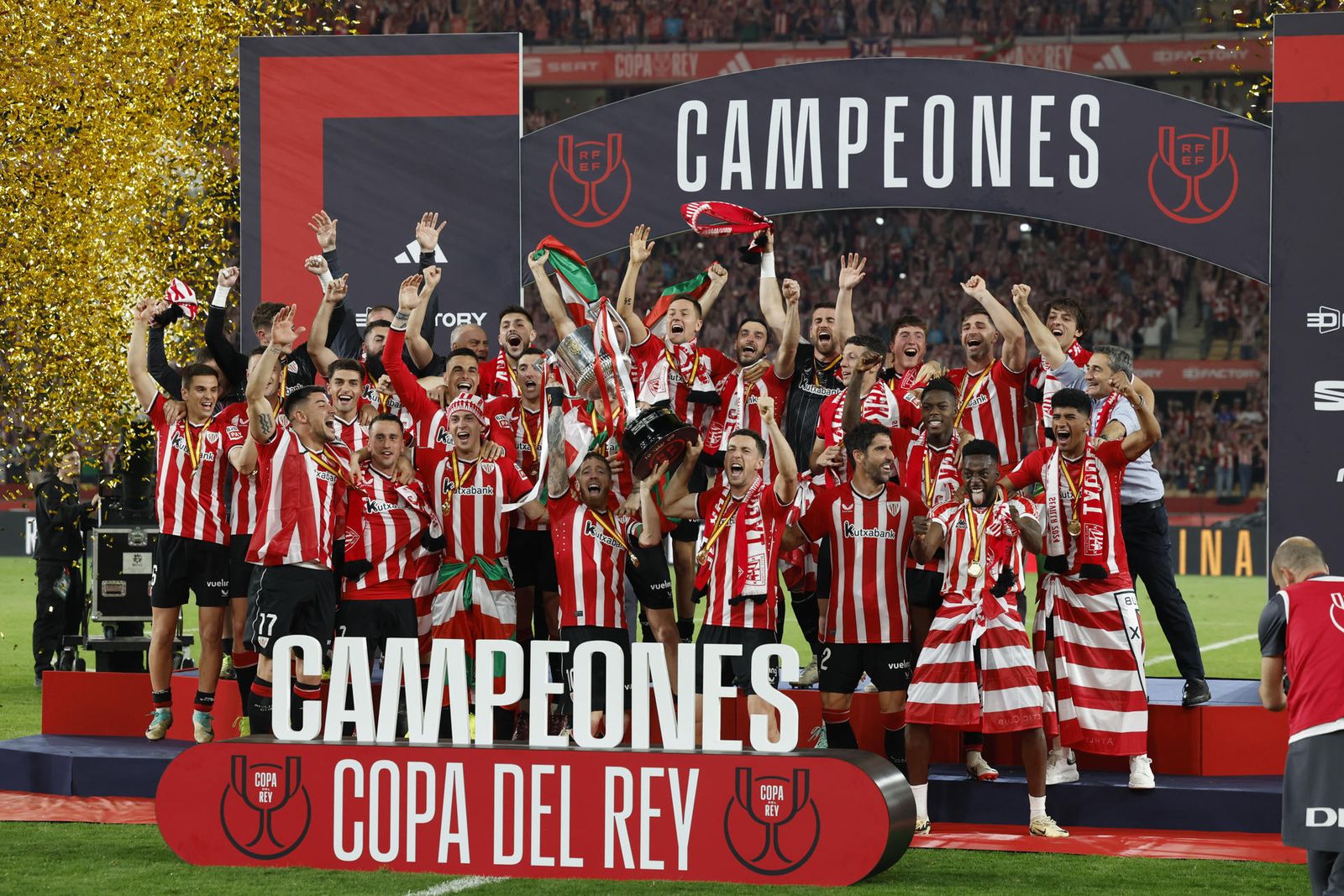 Los penaltis 'devuelven' la Copa a Bilbao cuatro décadas después