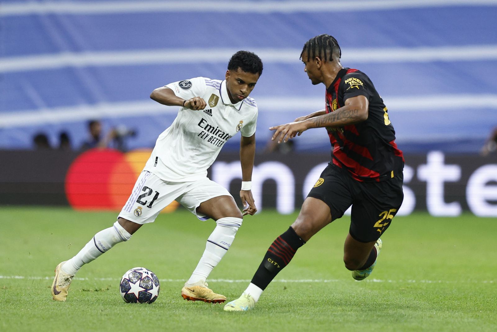 Rodrygo ante el Manchester City