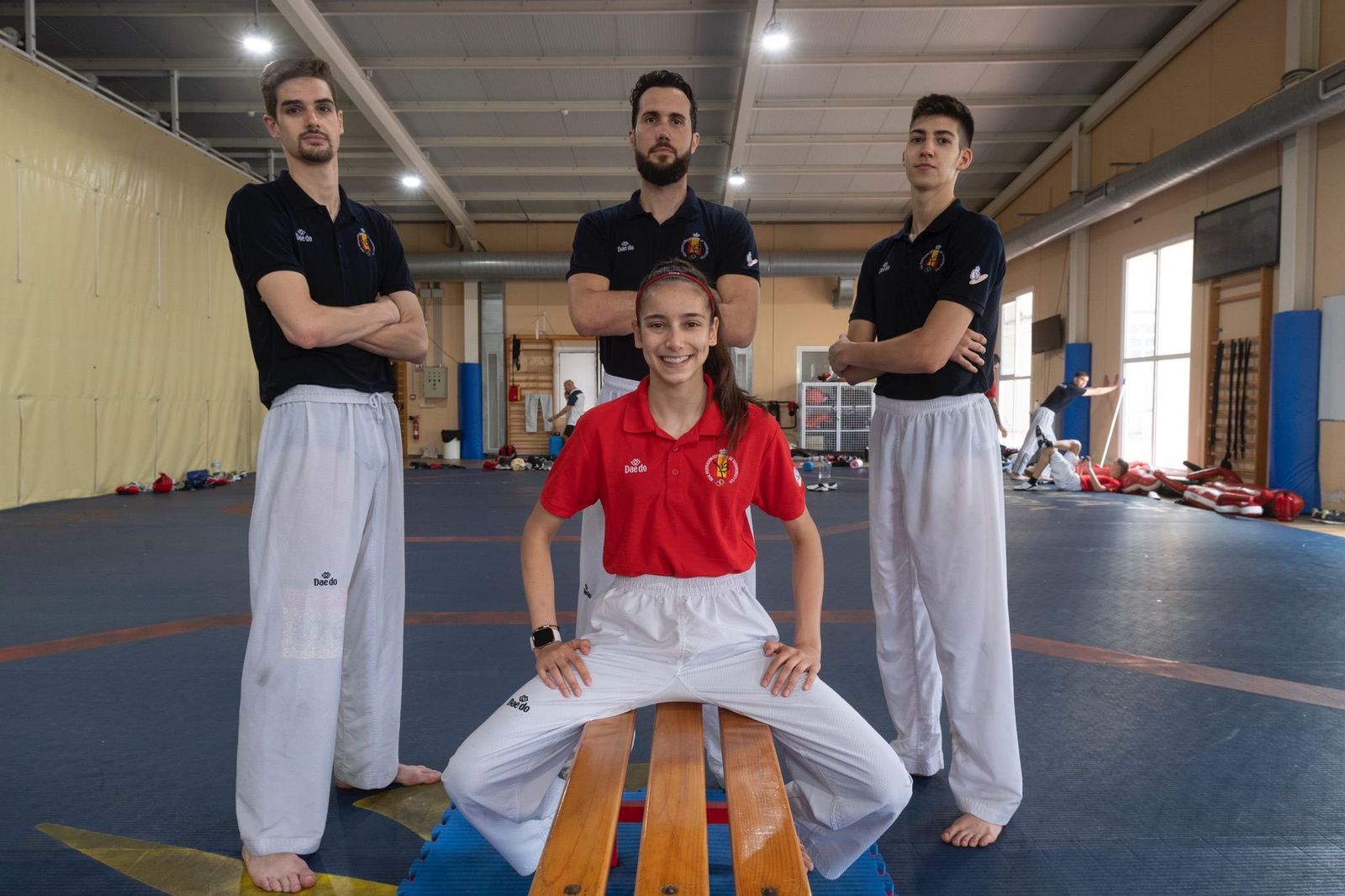 Taekwondistas españoles