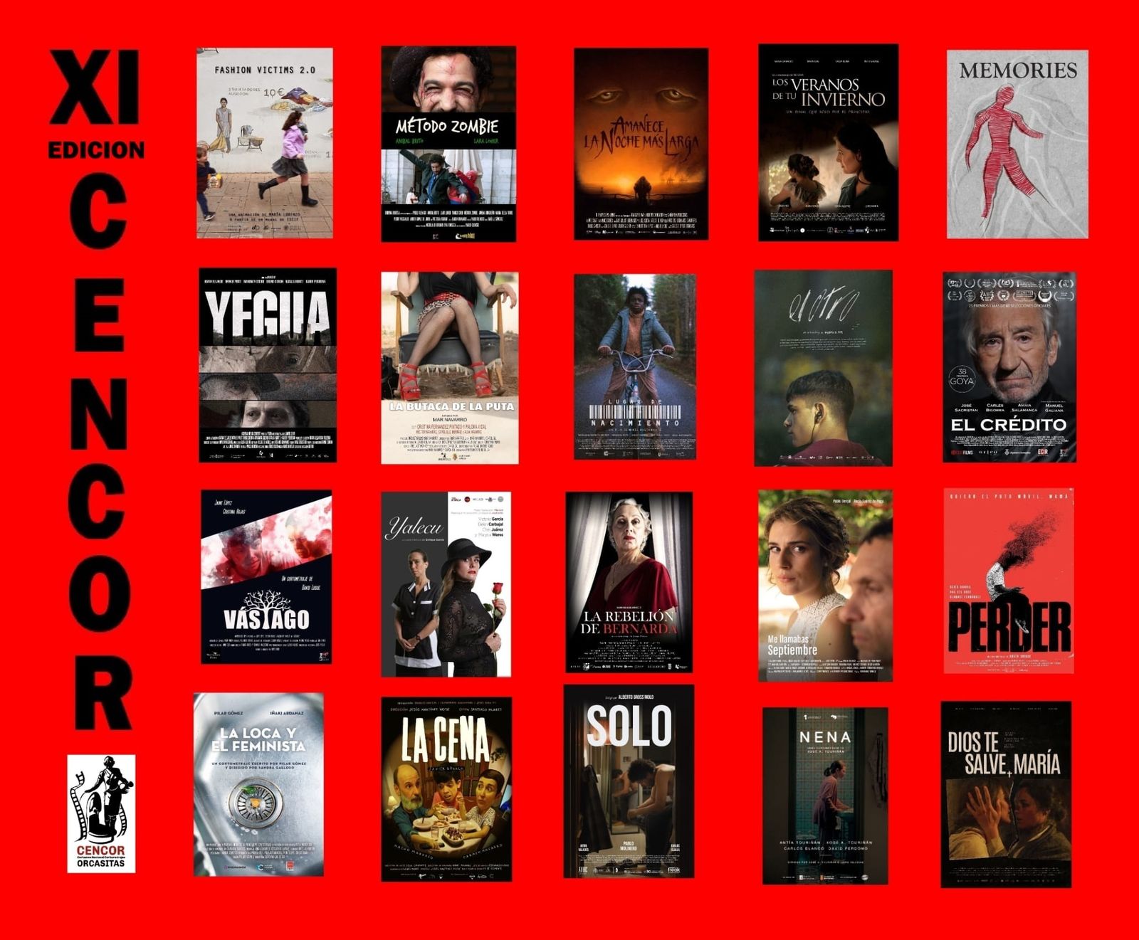 Cartel XI edición CENCOR