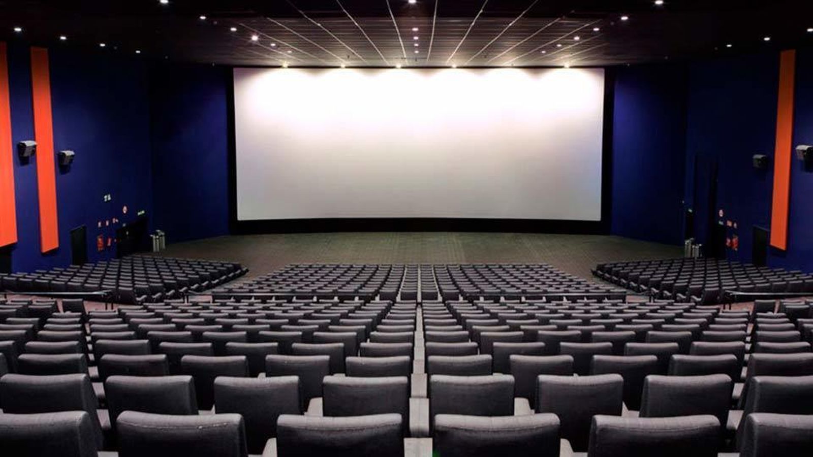 Sala de cine vacía