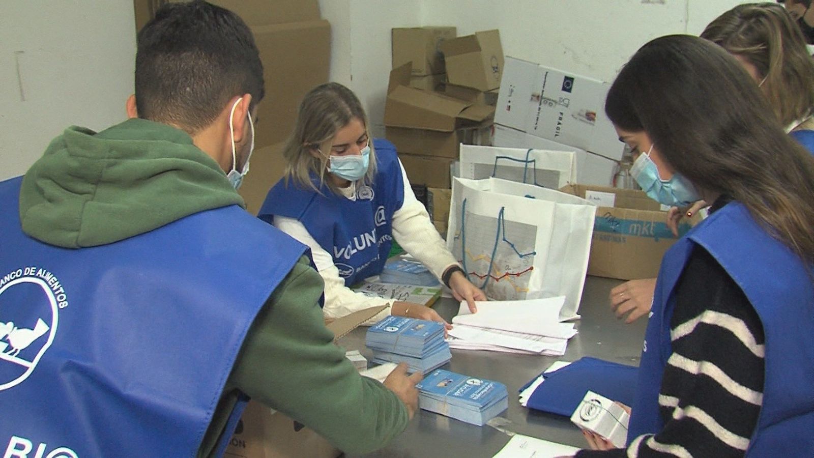 El Banco de Alimentos necesita 3.500 voluntarios para la 'Gran Recogida' de este mes