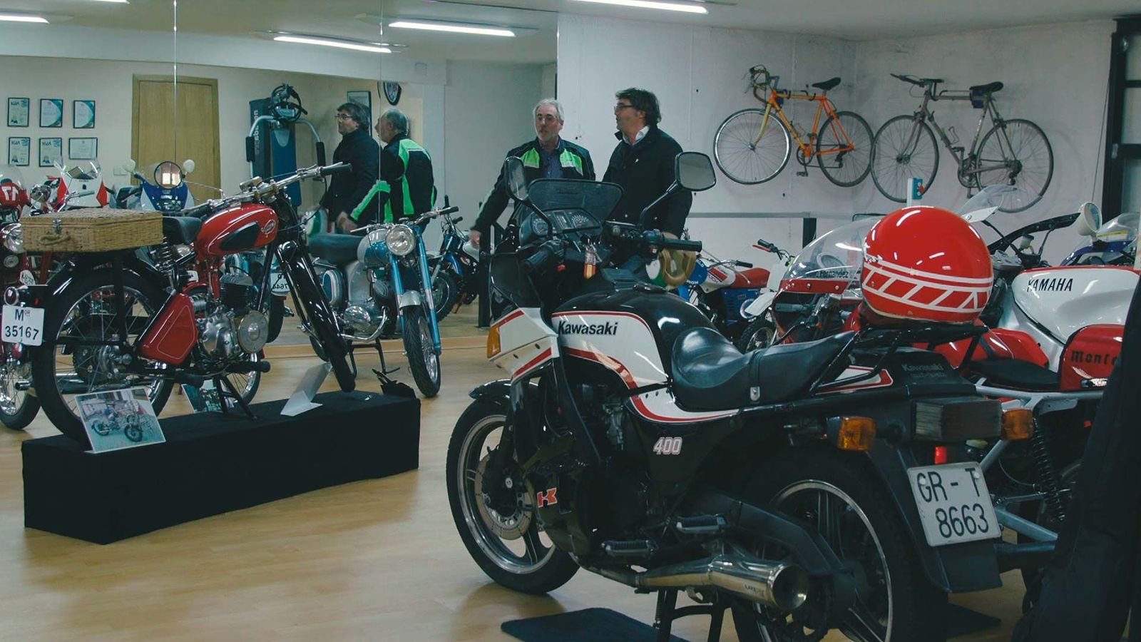 La colección de motos de Julio Fernández, una de las mayores de Madrid