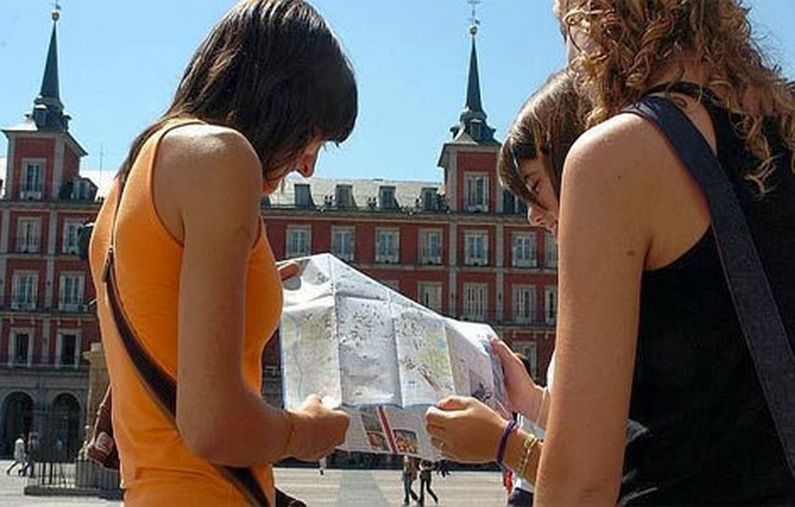 Turistas por Madrid