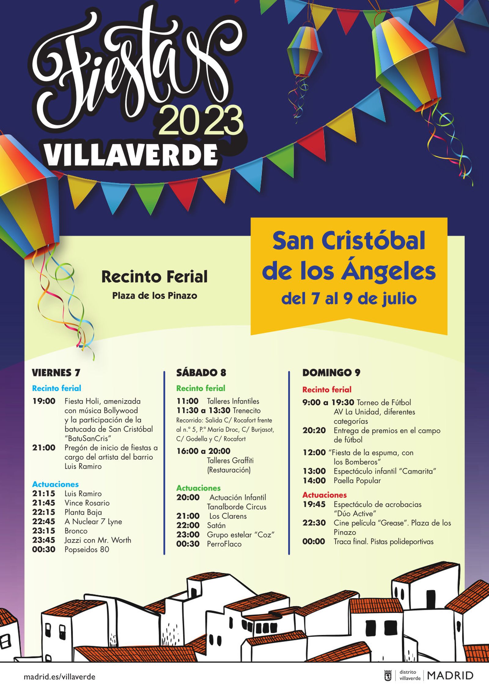 Cartel de las Fiestas San Cristobal