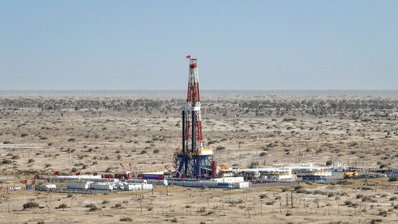 Instalaciones de la perforación superprofunda de China