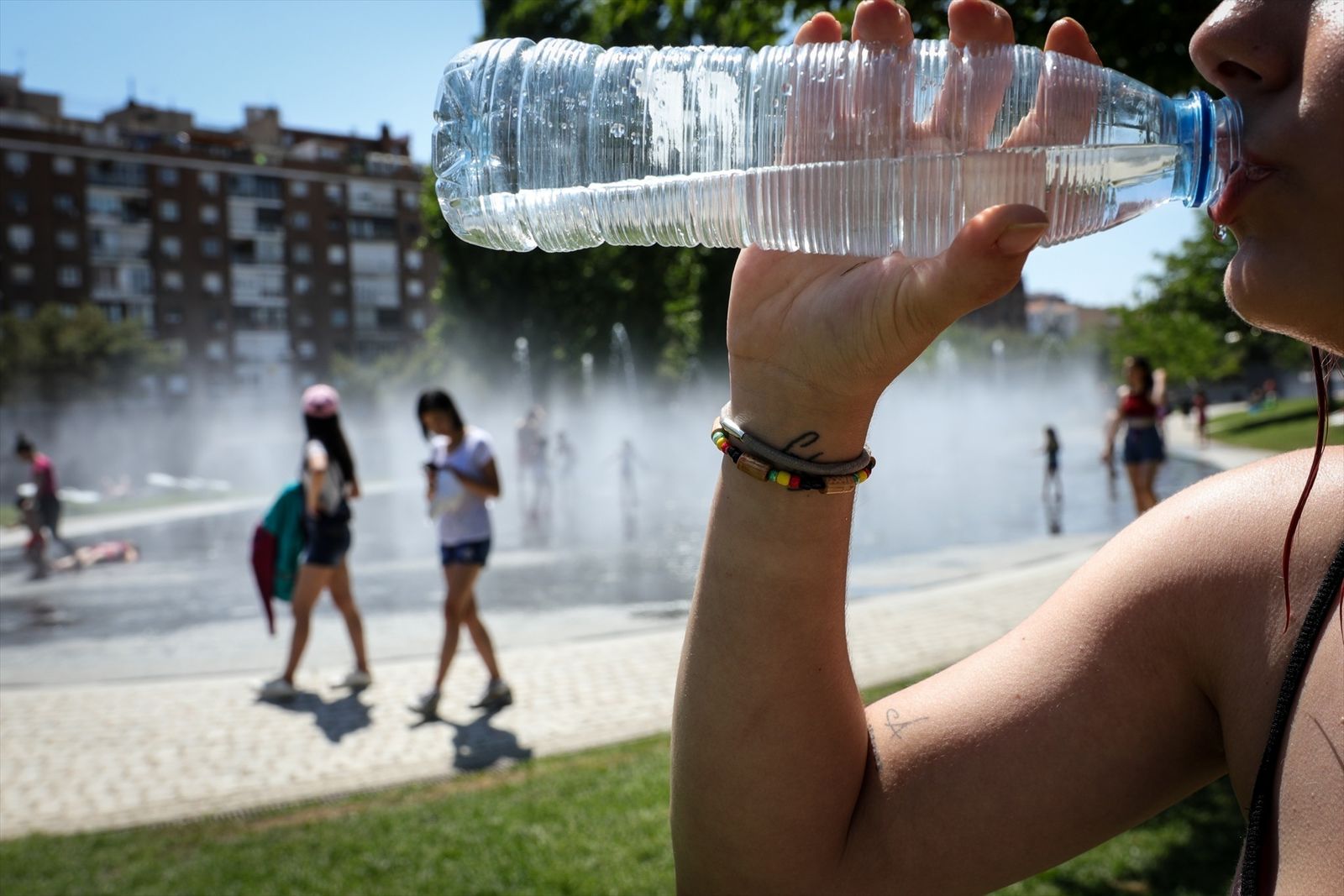 Ola de calor en Madrid