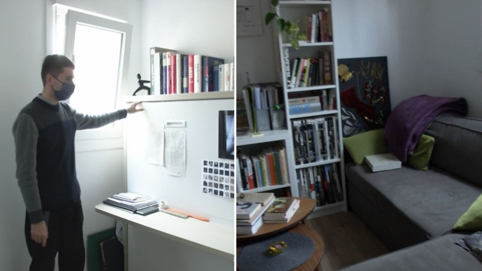 La vida en Madrid: pagar 840€ al mes por un piso de 30m2