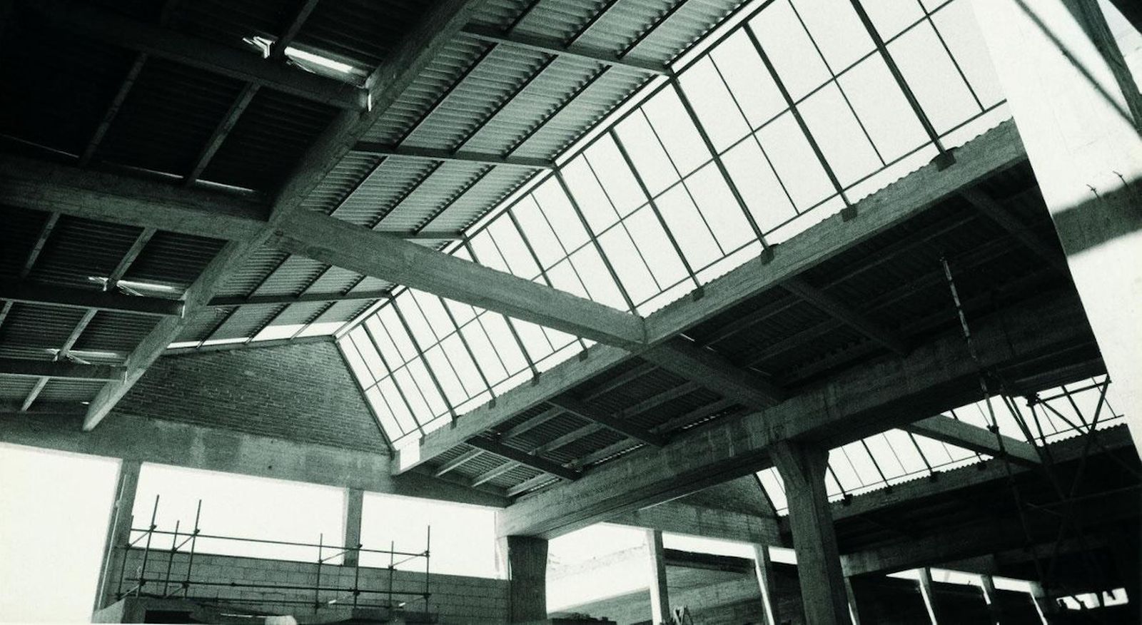 Interior de la antigua fábrica CLESA en Madrid