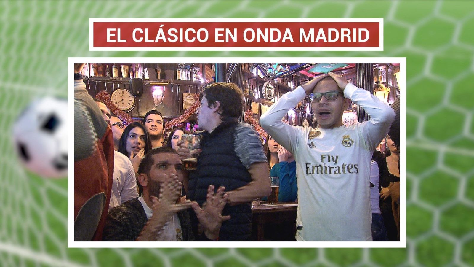 Así se vivió el clásico en un bar
