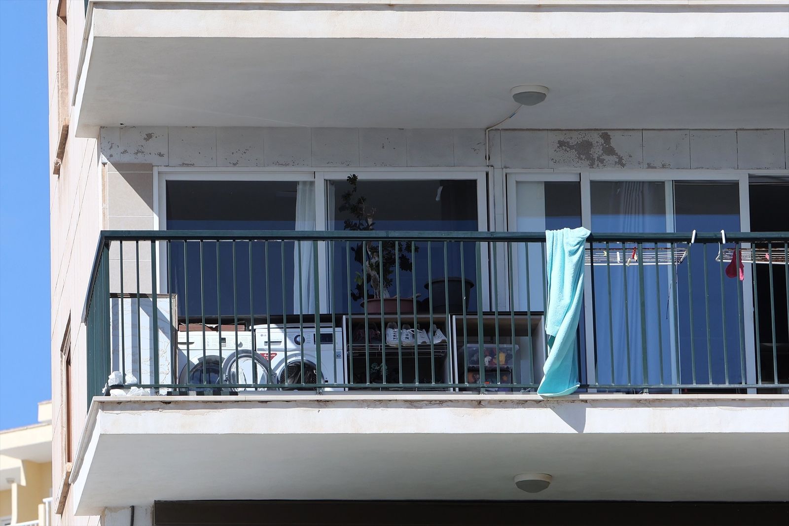 Vivienda de Magaluf donde se produjo el suceso