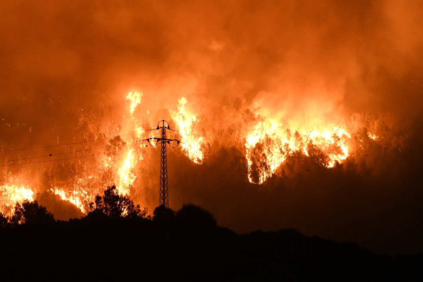 Evacuan a 30 vecinos por el incendio de Granada