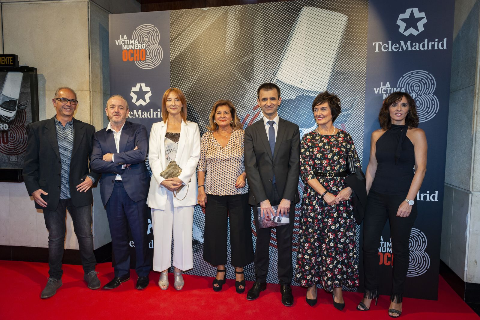 Premier de 'La víctima número ocho' en el Palacio de la Prensa