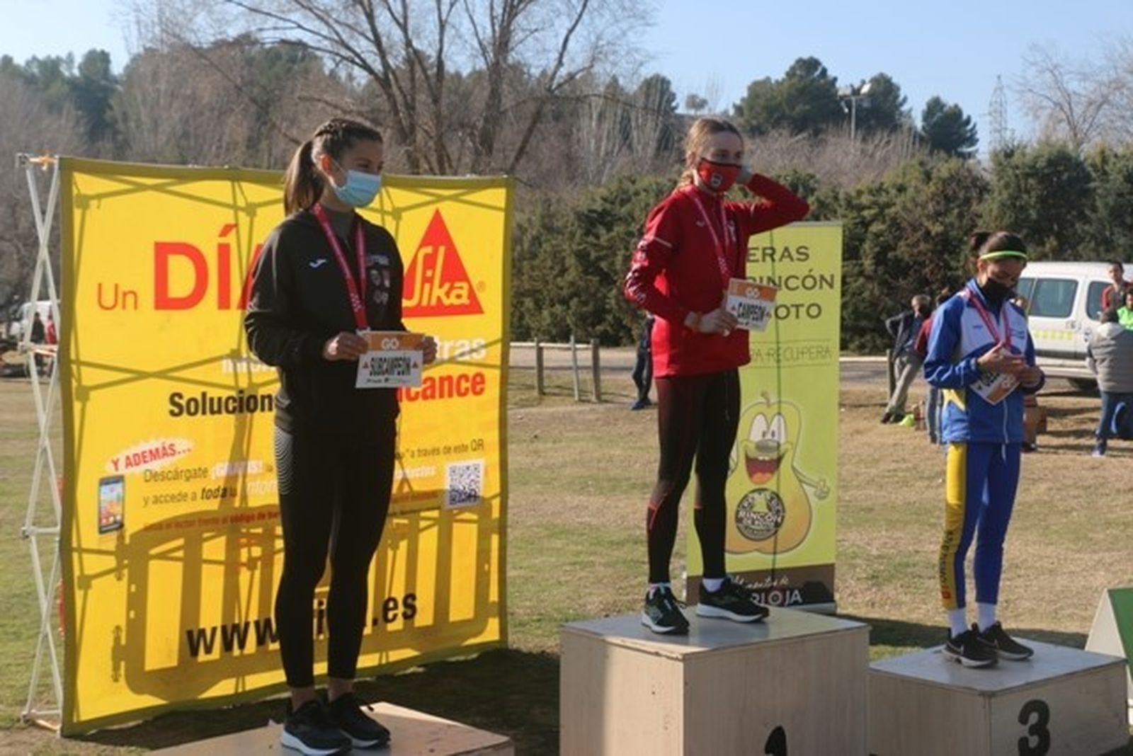 Podio femenino sub'23