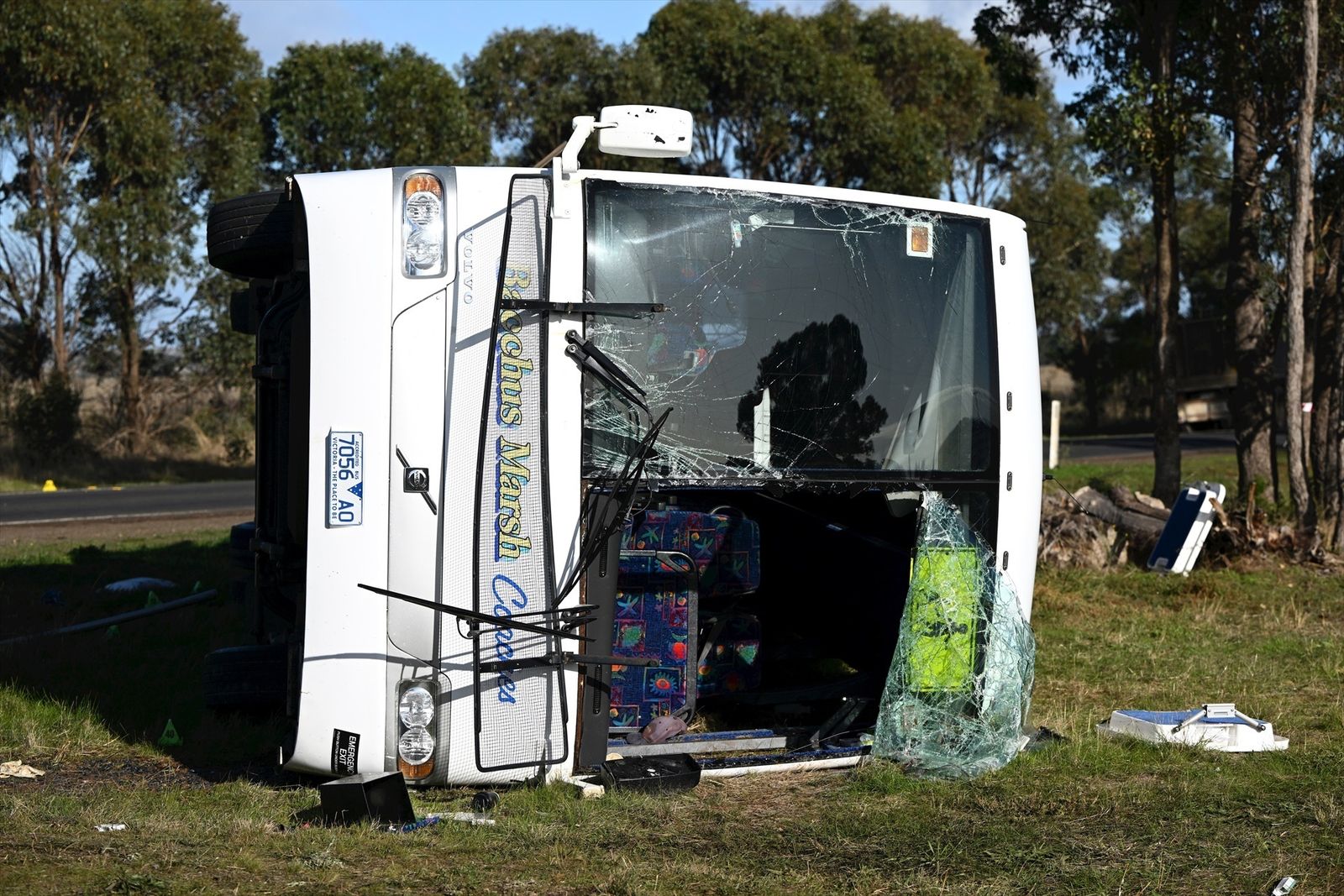 Accidente de autobús escolar en Melbourne