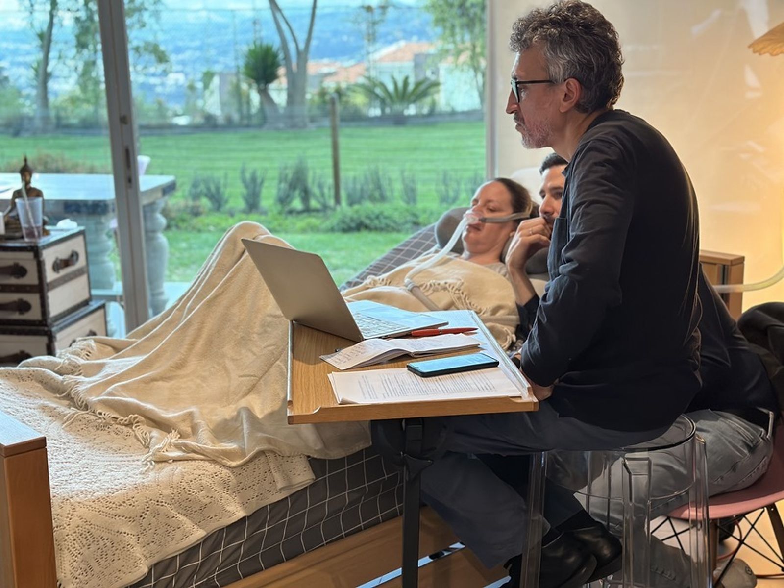 Paola Roldán, enferma de ELA en Ecuador