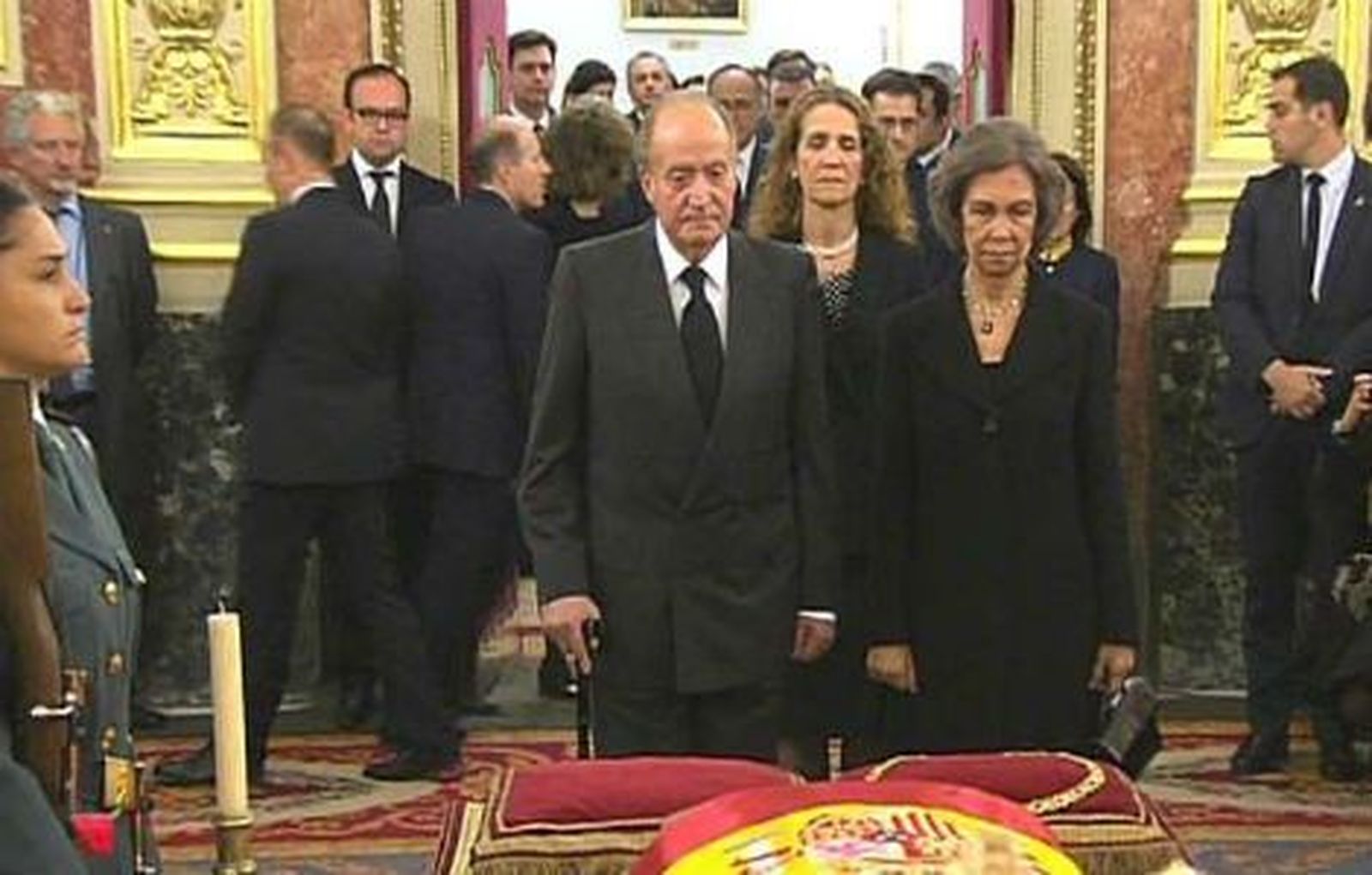 Gratitud, respeto y solemnidad en la despedida a Adolfo Suárez