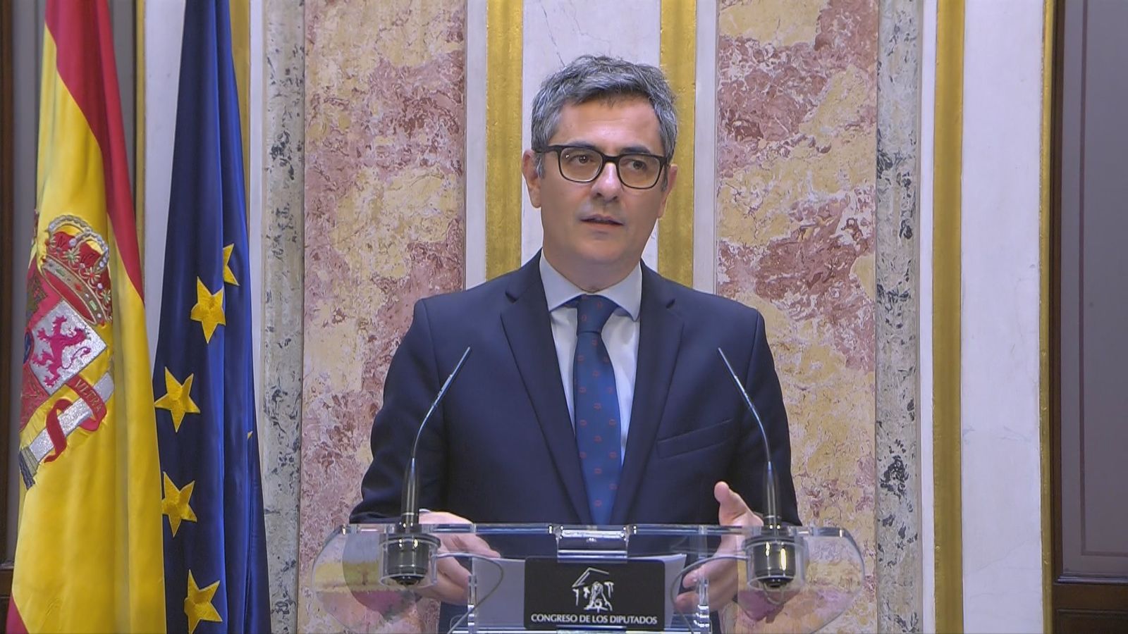 El ministro Félix Bolaños