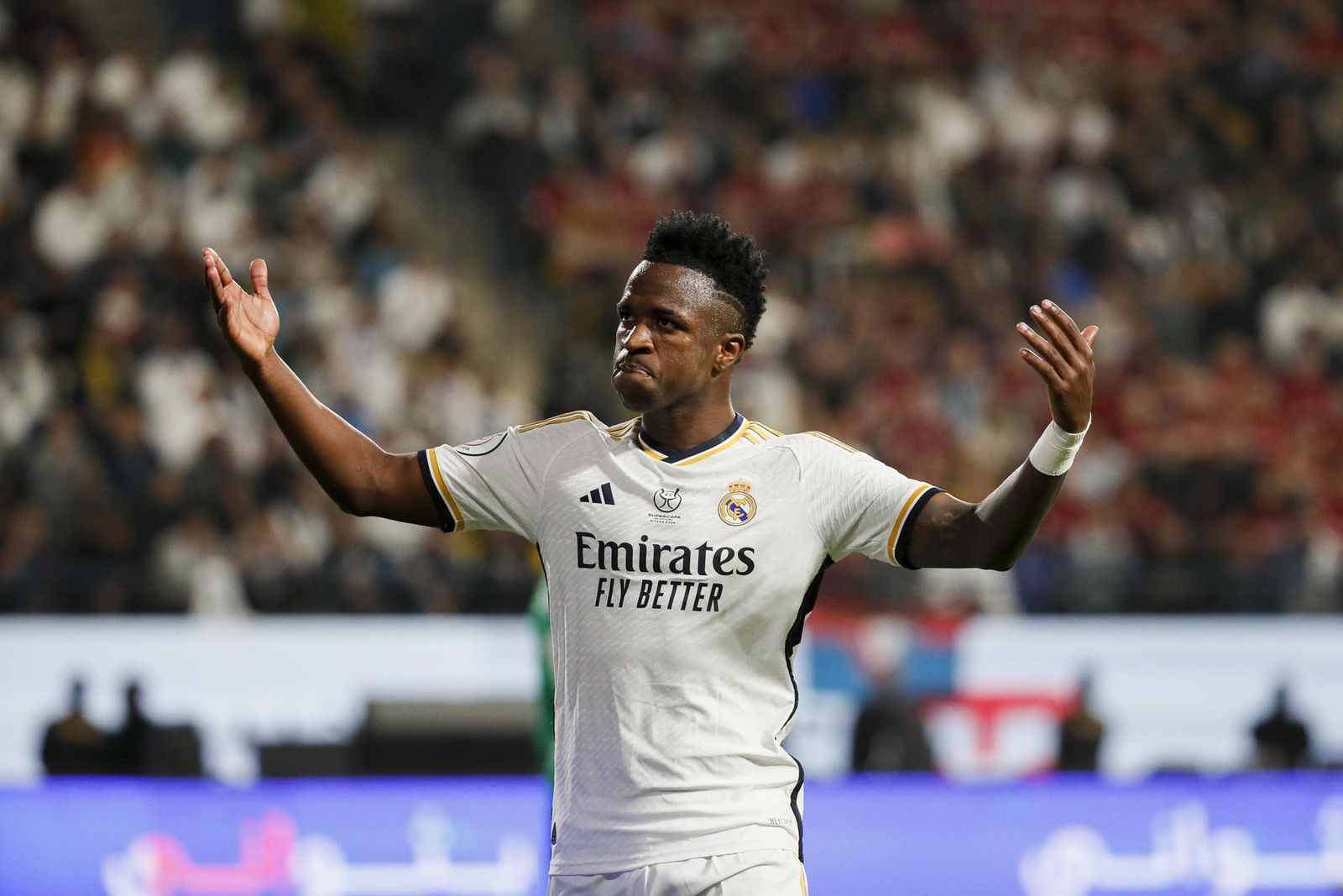 Vinicius, protagonista de la Supercopa