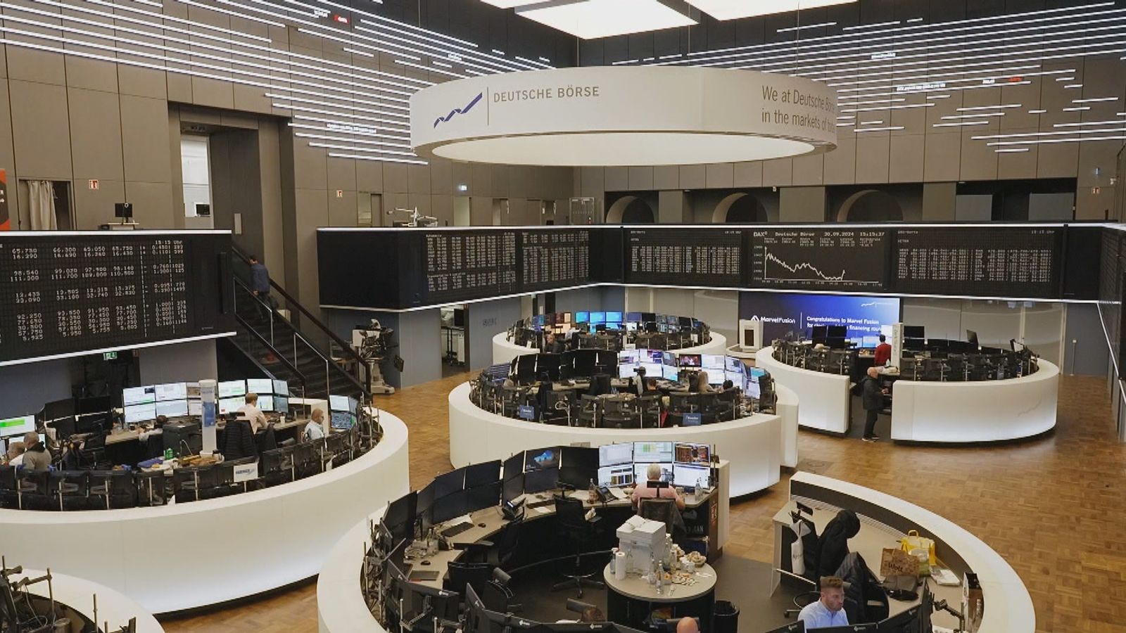 Bolsa de Frankfurt, Alemania