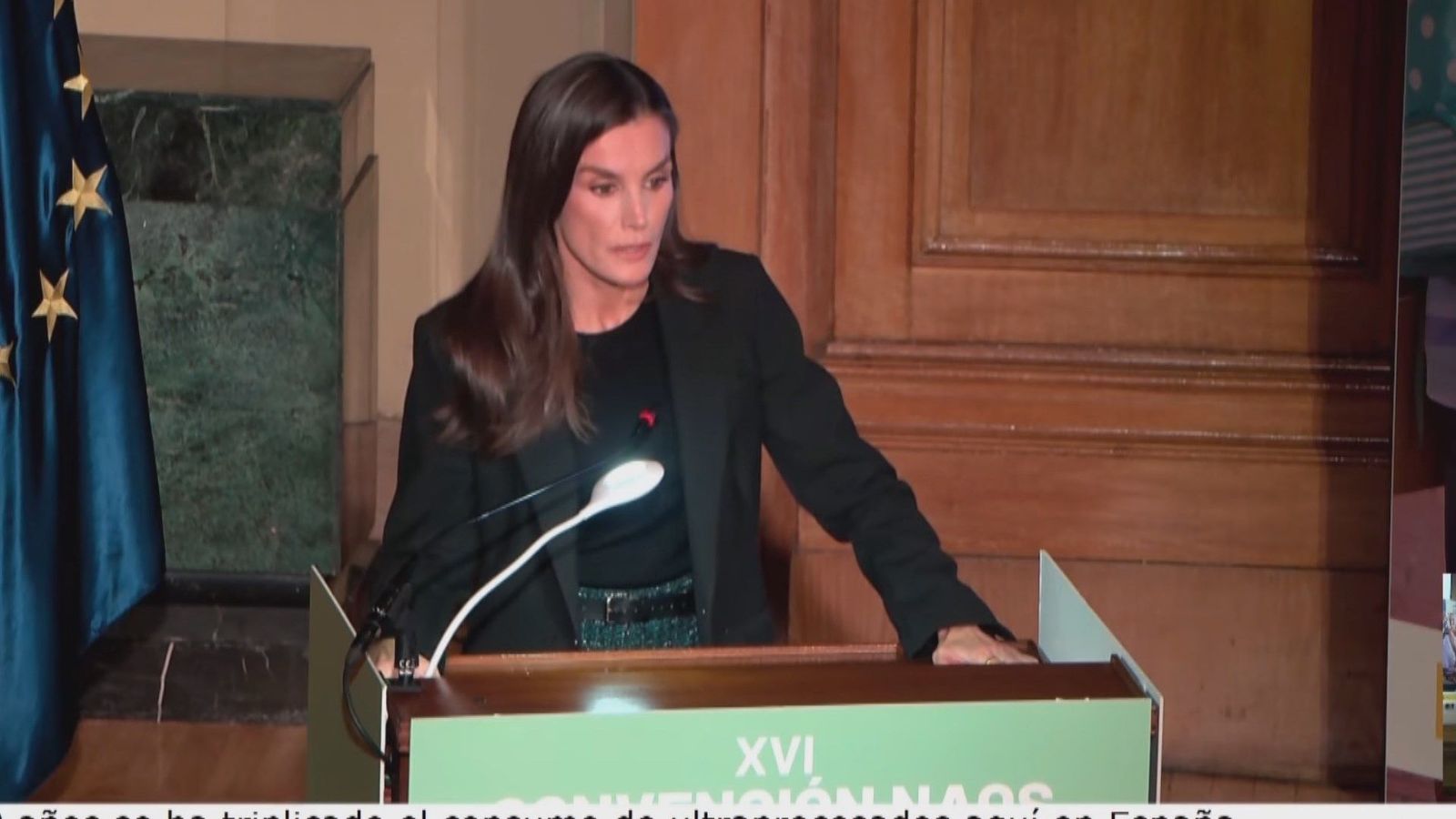 La reina Letizia alerta de que la obesidad infantil se duplica en familias con rentas bajas