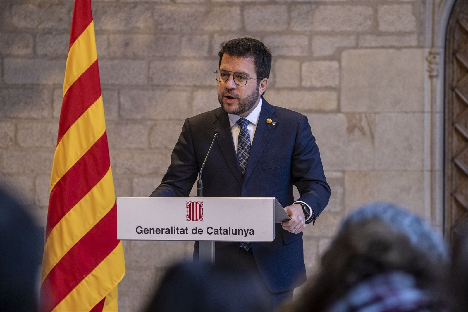 Aragonès dice que el acuerdo con el PSC para los presupuestos es puntual
