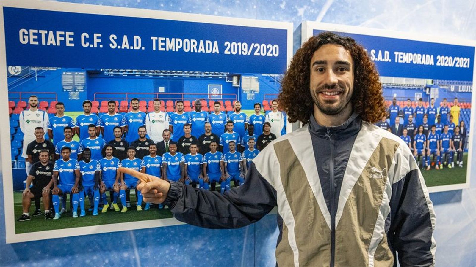 El Getafe recibe la visita inesperada de Cucurella
